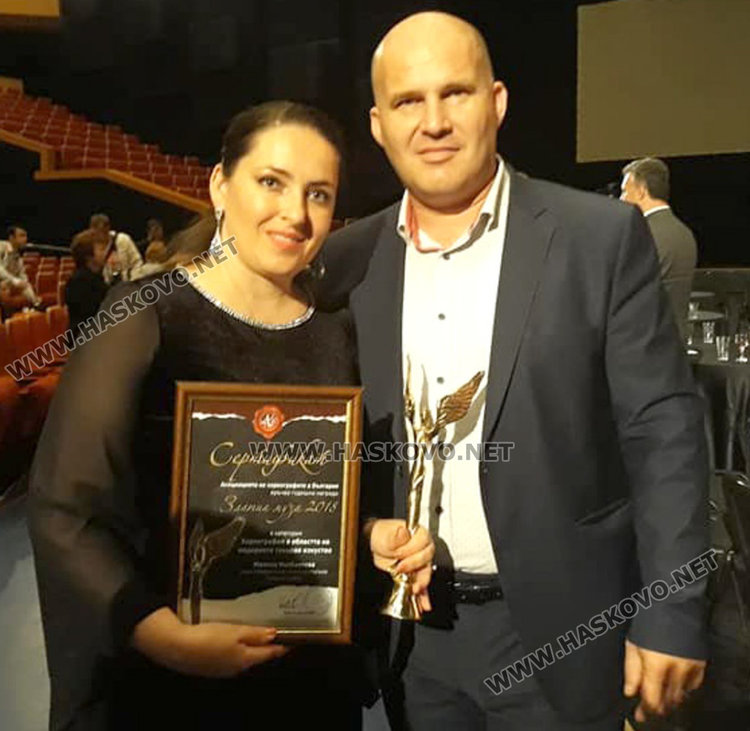 Хореографът от Хасково Милена Налбантова със „Златна муза“ за модерно изкуство