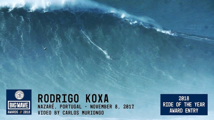 Рекорд! Сърфист на 24-метрова вълна (видео)