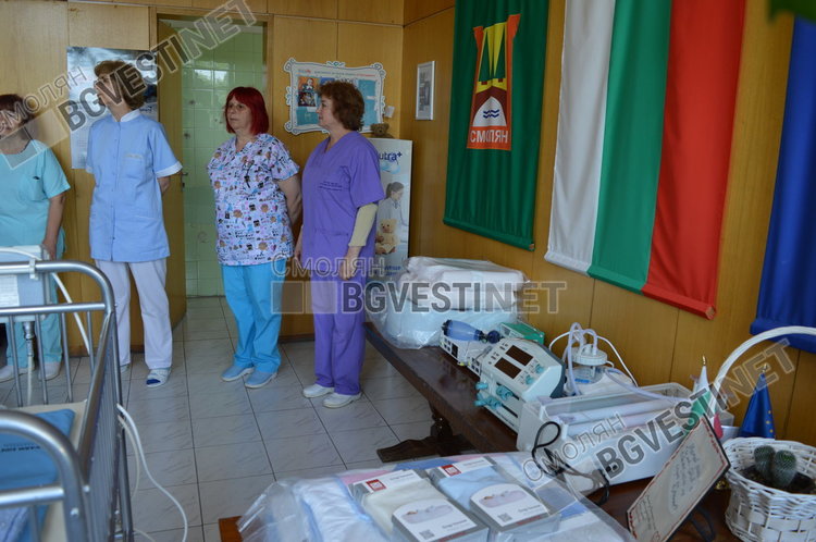 Оборудването ще бъде полезно за малките пациенти на отделението, което е с нова техника изцяло благодарение на дарения