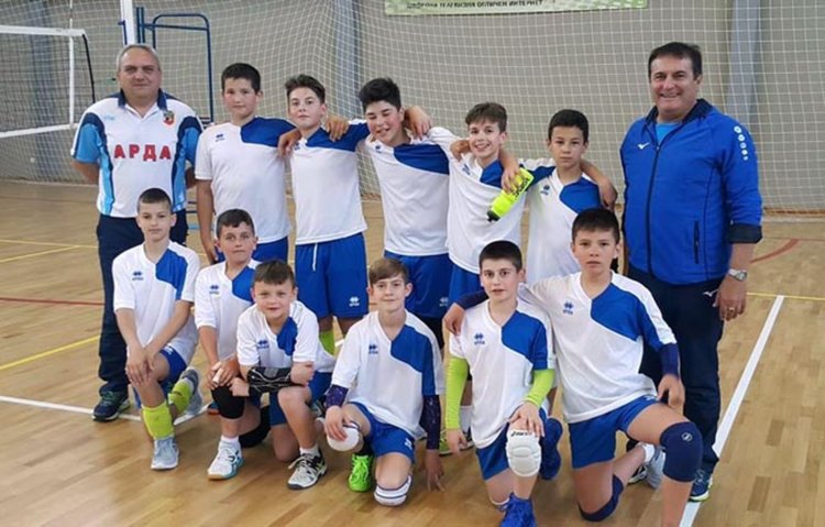 Най-малките волейболисти на ВК"Арда" на финали