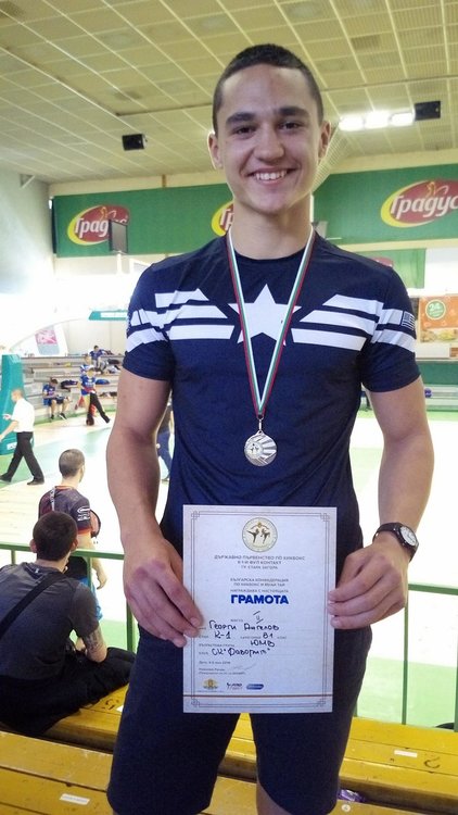 Сребърен медал по кикбокс за димитровградски възпитаник в Стара Загора