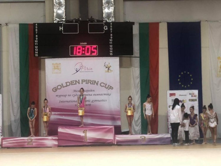 Златно момиче от Перник обра медалите на "Golden Pirin Cup"
