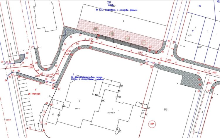 2рата част от проекта за създаване на паркинг и реканструкция зад Бившето виетнамско общежитие