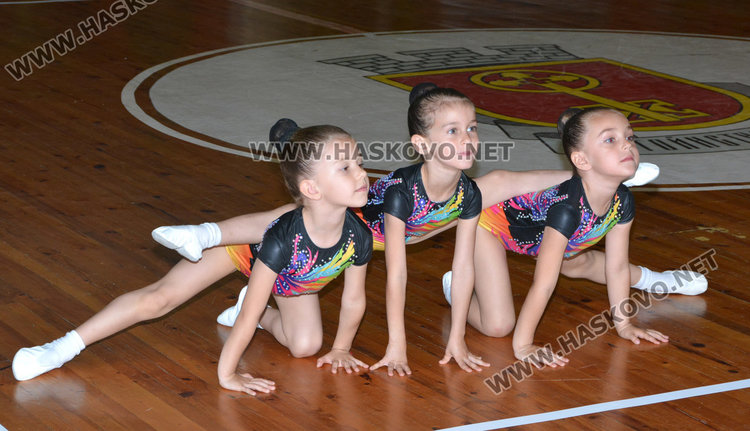  200 посягат към  Купата на Хасково по аеробика