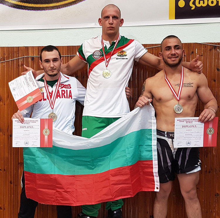 Хасковските ММА бойци с три медала от Балканското първенство