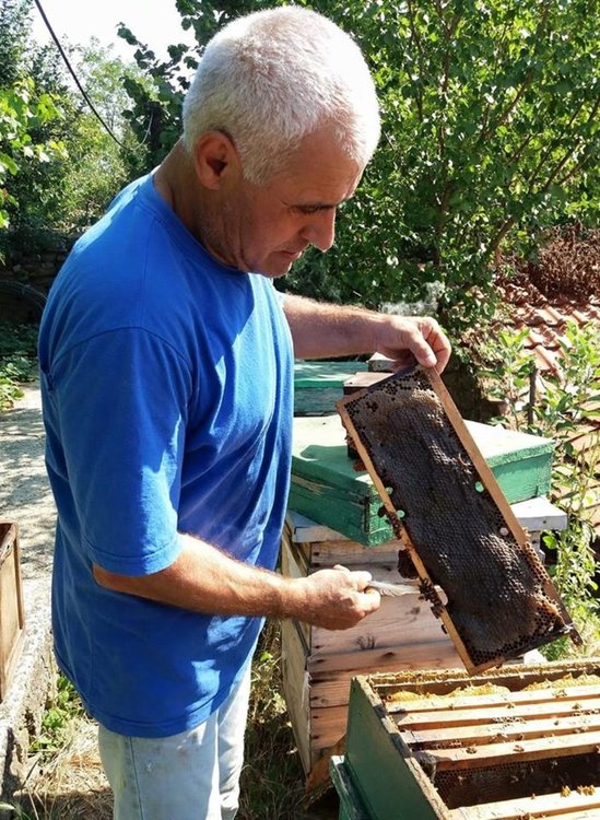 Кметът на село Железник е сред първите прибрали акациевият мед