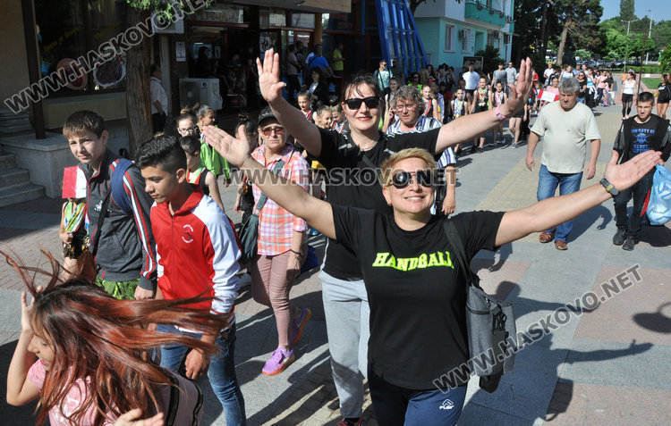 Хасковски спортисти с шествие и демонстрации за Деня на българския спорт