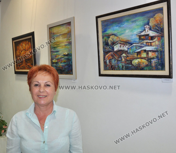Художничката Тоска Запрянова - заразена да рисува