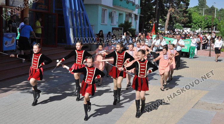 Хасковски спортисти с шествие и демонстрации за Деня на българския спорт