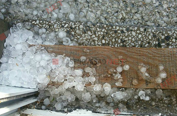 Градушка се изсипа над Асеновград