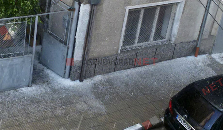 Градушка се изсипа над Асеновград