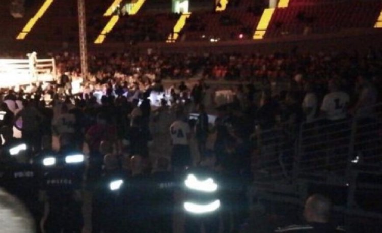 Меле по време на боксов мач, 8 са арестувани