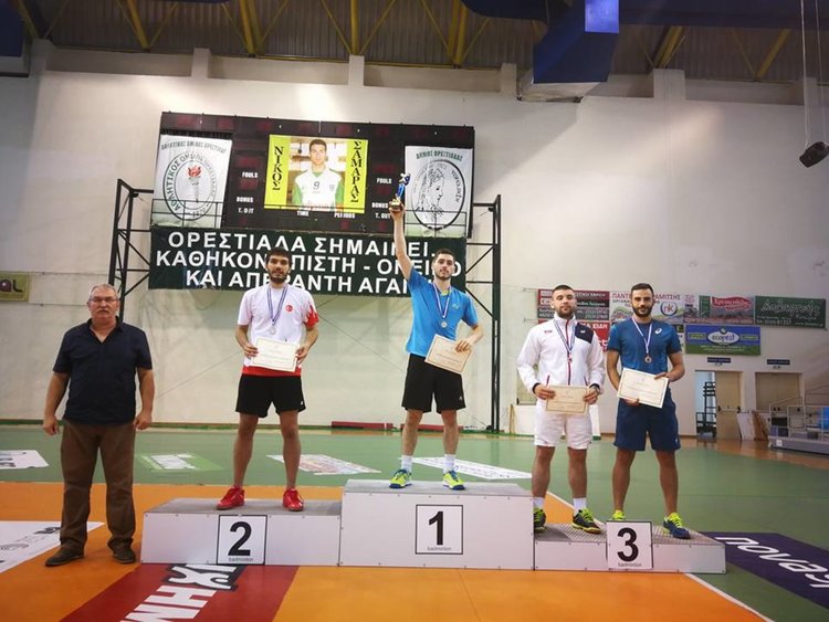 Хасковлии в националния тим, станал балкански шампиони по бадминтон 