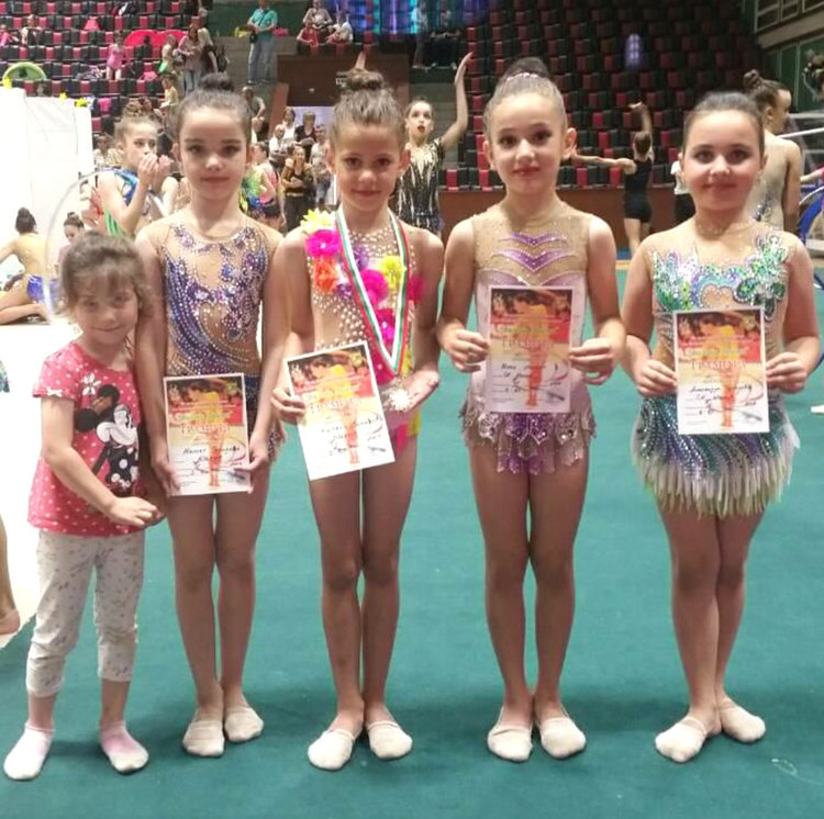 Призови класирания за гимнастичките на „Калия“ в Международен турнир в Пазарджик