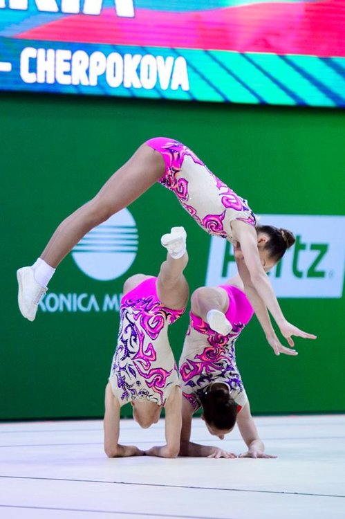 Борислава Иванова е 4-та в света по спортна аеробика за девойки