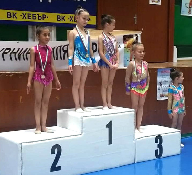 Призови класирания за гимнастичките на „Калия“ в Международен турнир в Пазарджик