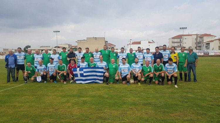 Ветераните на ФК”Арда 1924”във футболен мач на приятелството в Орестиада