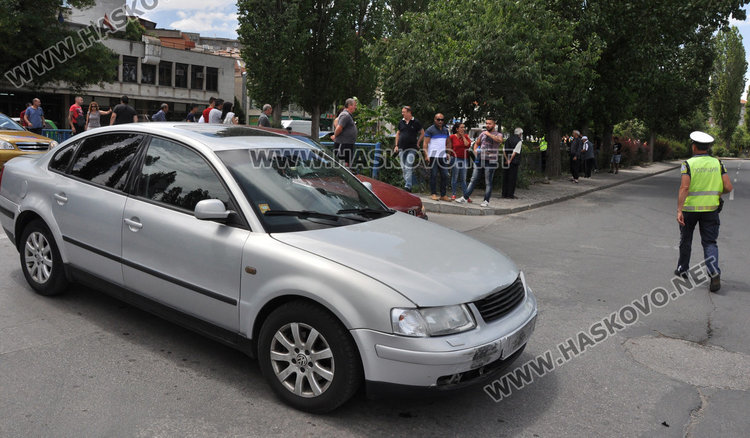 Хюндай падна в реката до Лебеда (обновена)