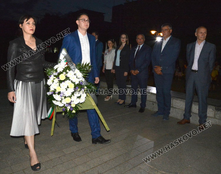 Тържествена заря в Хасково за Ботев и падналите за свободата на България