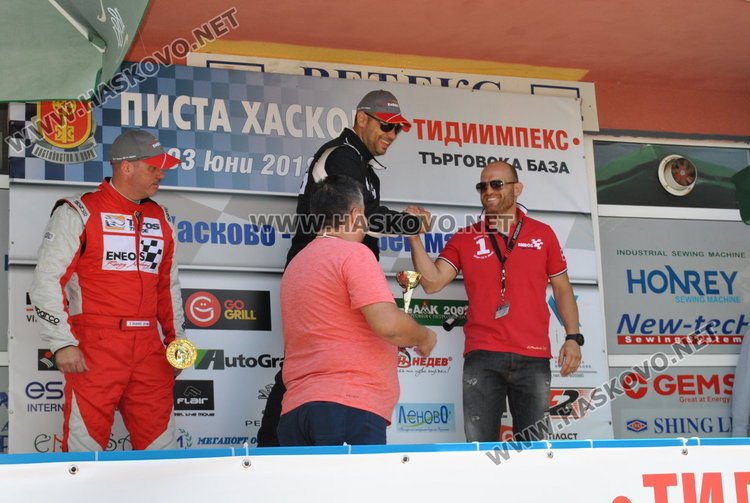 Пламен Камбуров вдигна купата на „Писта Хасково”, Маршавелов-втори