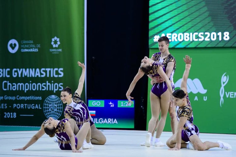 България извоюва две квоти по аеробика за Олимпийските игри в Минск