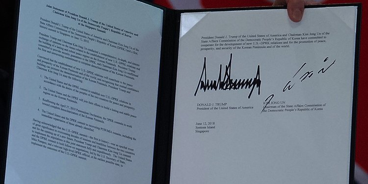 Тръмп и Ким подписаха историческо споразумение, "начало на нови отношения"
