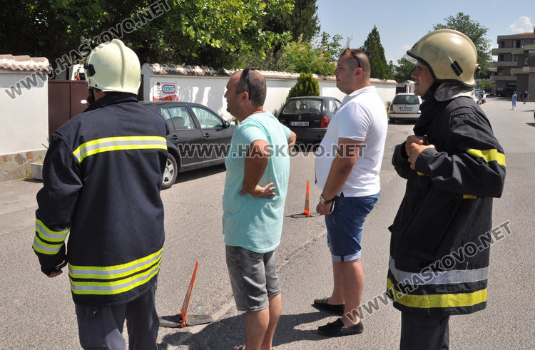 Изтичане на газ от бензиностанция вдигна на крак пожарна и полиция