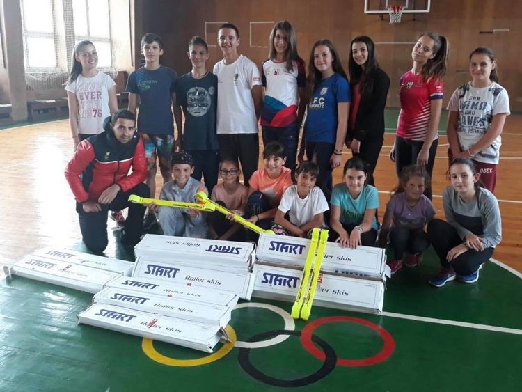 Спортен клуб "Рожен-Чепеларе" 2016 се сдоби с нови уреди след благотворителната кампания на биатлониста Антон Синапов