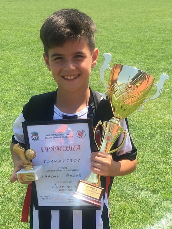 Андрей Нешев – 9-годишен с потенциал на звезда