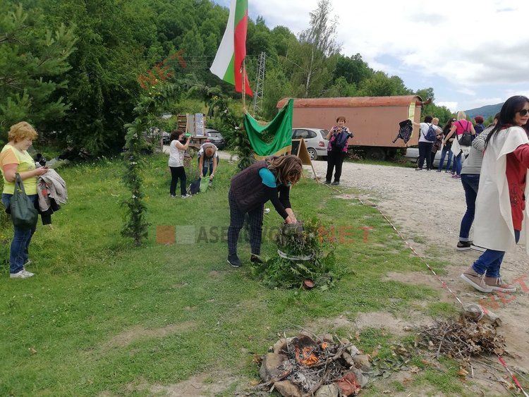 Небесен огън горя на Белинташ