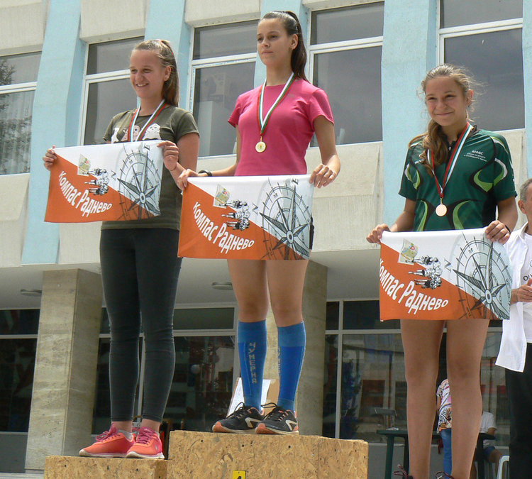 Две отборни купи за „Компас 1994“ в състезания по ориентиране