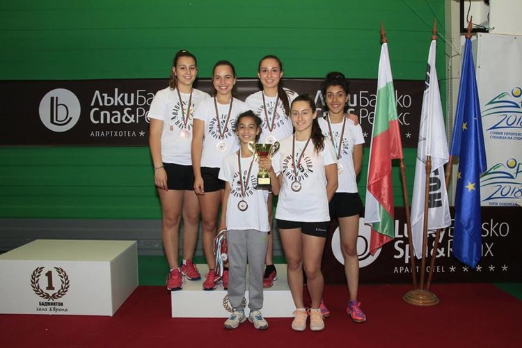 Сребърните медалиски от Държавното отборно първенство