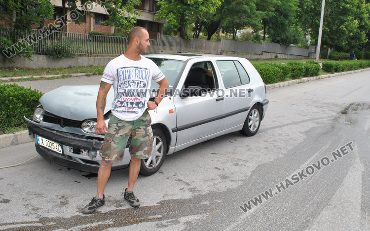 19-годишна с Голф се заби в завиващо Рено на улица „Ком“