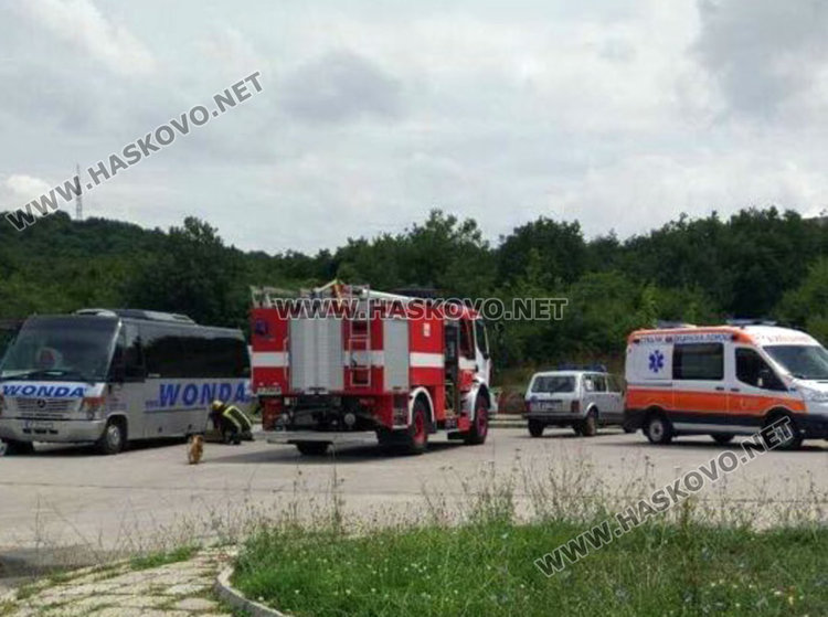 Паркиран автобус затисна и премаза шофьор пред музея в Александрово