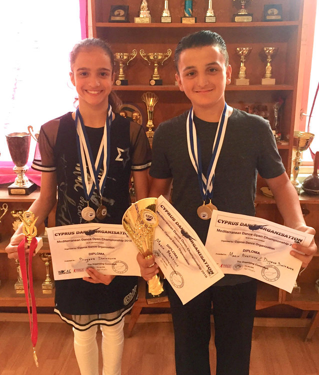 Две шампионски титли за танцьорите Марин и Диляна от турнир в Кипър