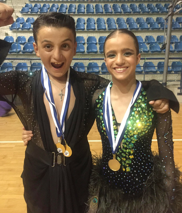 Две шампионски титли за танцьорите Марин и Диляна от турнир в Кипър