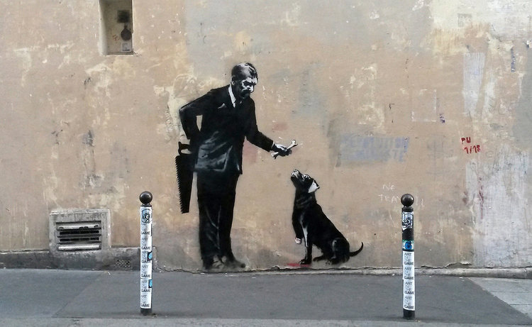 Инвазия на Банкси в Париж