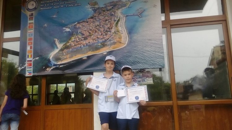 Иван Данев и Валентин Пенчеджиев след състезанието