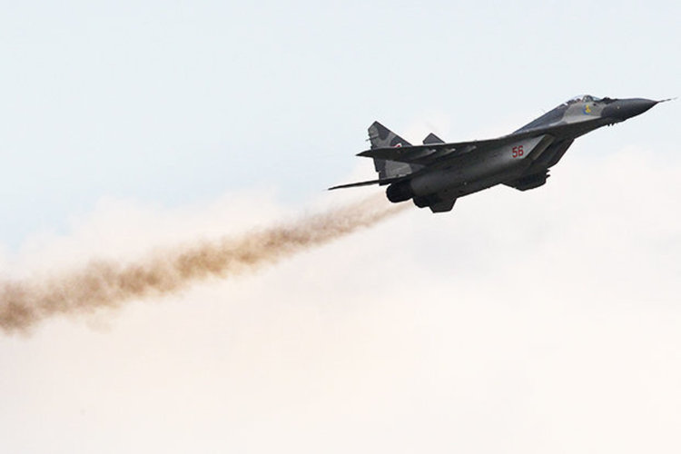 Изтребител МиГ-29 се разби в Полша