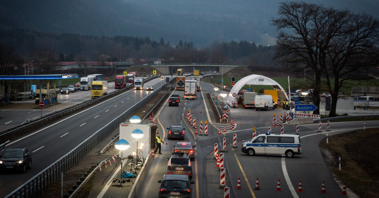 Австрия временно въведе проверка на ключови ГКПП