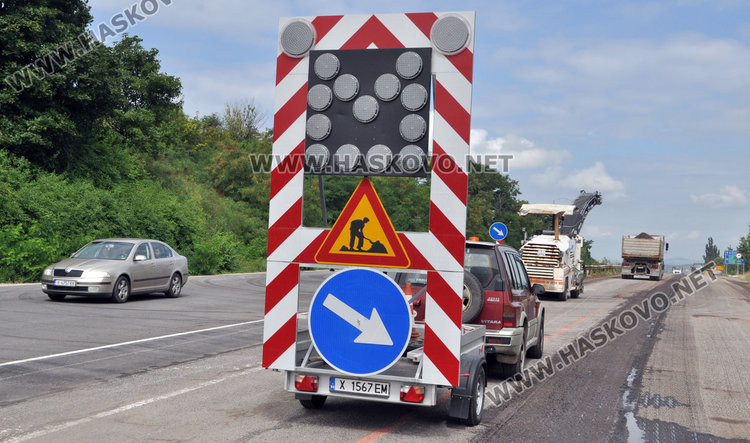 Шофьорите с повишено внимание край стрелбището заради ремонт на Е-80
