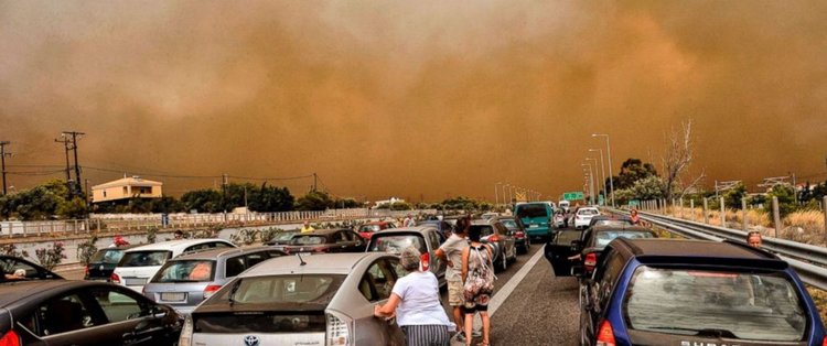 Тридневен траур в Гърция за десетките жертви на огненото бедствие