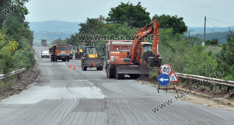 Отлагат ремонта на околовръстното на Хасково с две седмици