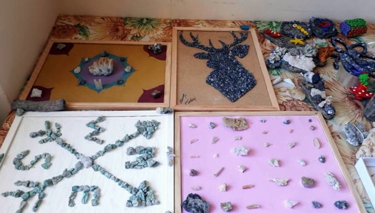 Част от творбите на младежите доброволци през миналата година