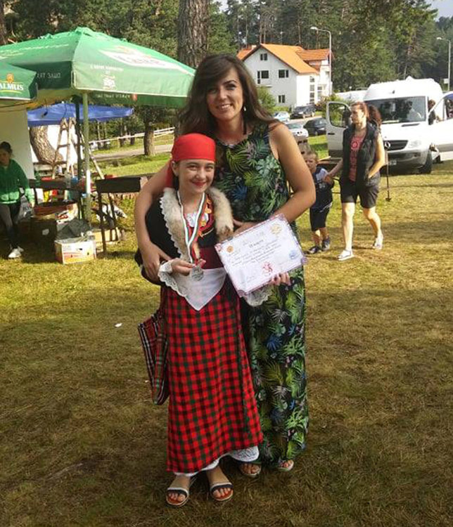 Антоанета Колаксъзова - второ място. Снимки: Сдружение "Станимака - мюзик център"