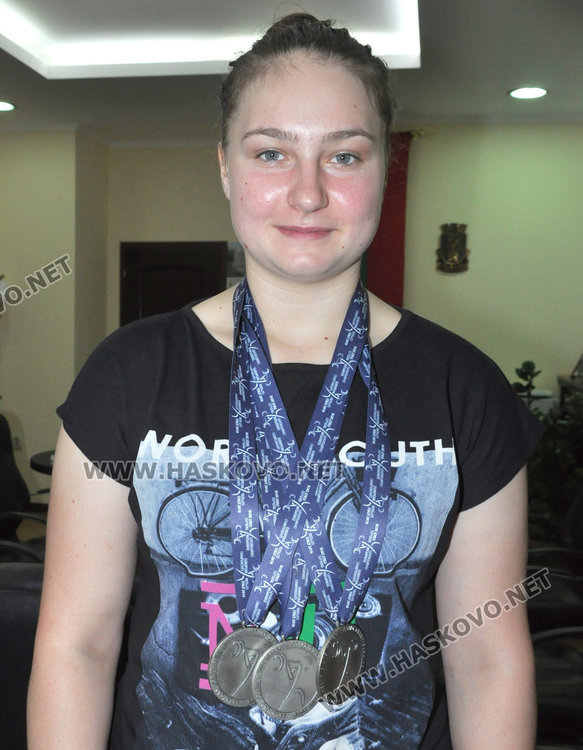 Кметът поздрави европейската вицешампионка по вдигане на тежести