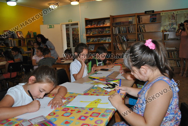 Регионалната библиотека организира барбаронска среща за децата