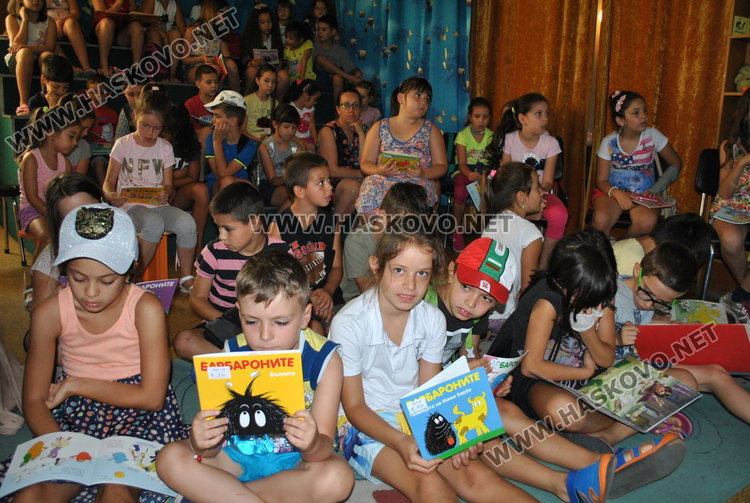 Регионалната библиотека организира барбаронска среща за децата