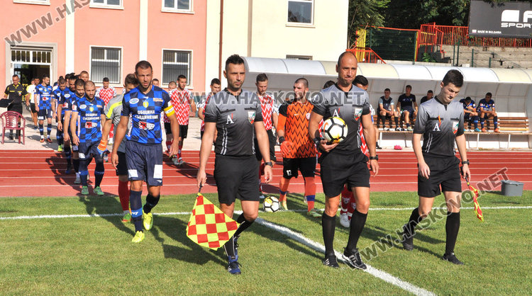 Футболистите на Хасково започнаха с победа над „Гигант” с 2:1