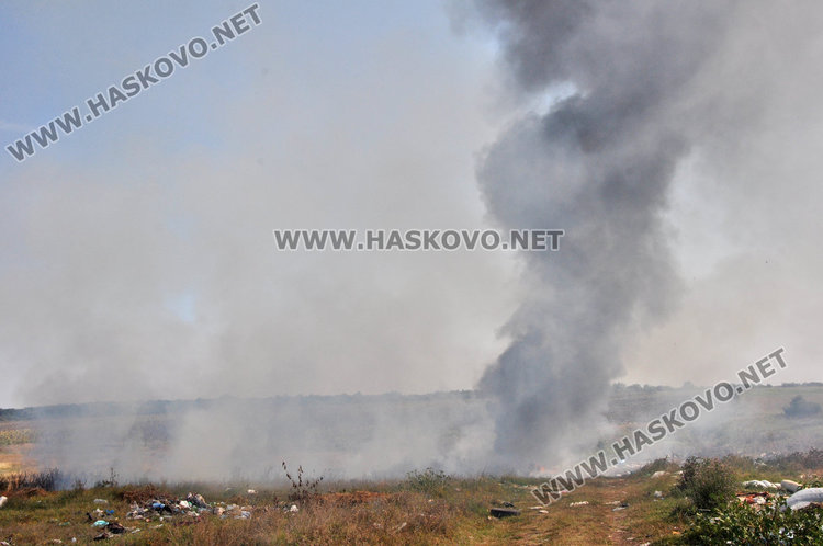 Горя незаконно сметище край Войводово
